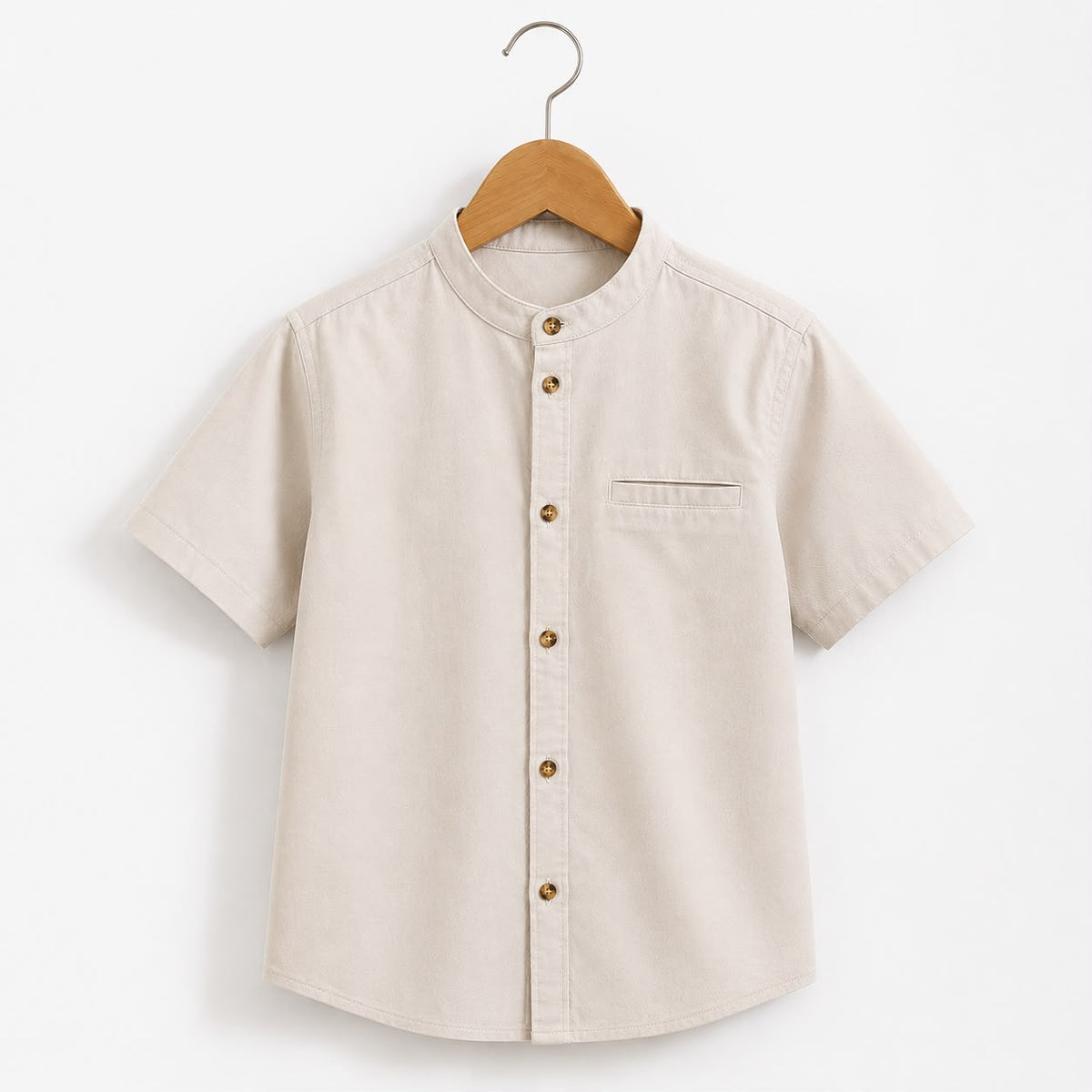 Ivory Short-Sleeve Shirt