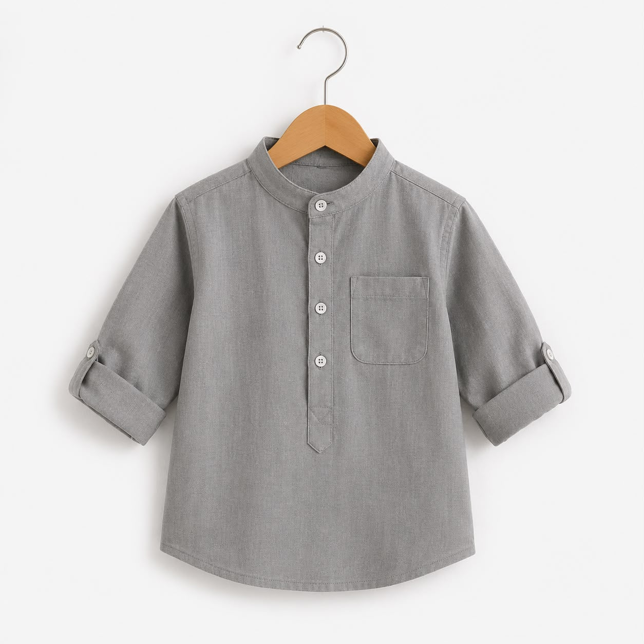 Grey boys kurta