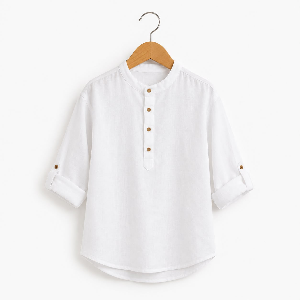 MriduWear white boys kurta